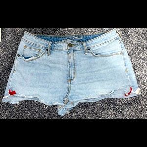 jean shorts